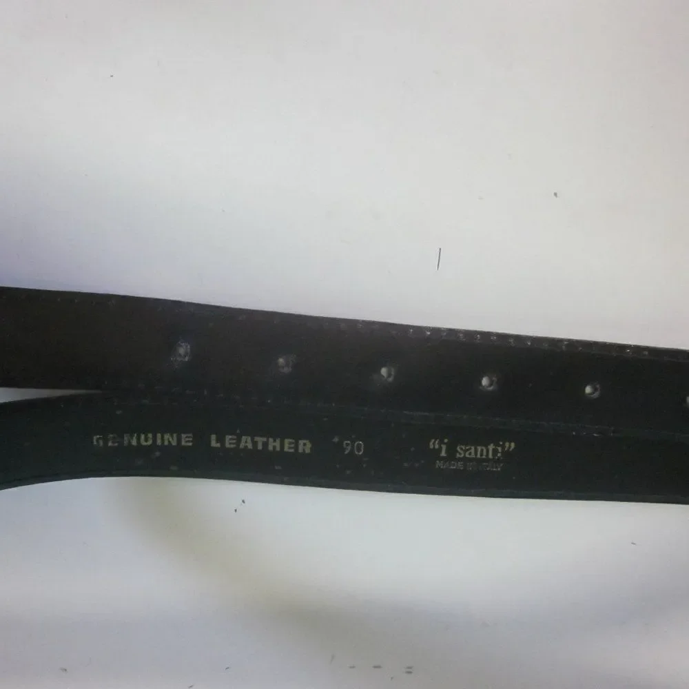Vintage Italian Leather Belt  25